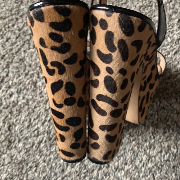 Steven Madden Shazzam Leather Pony Hair Platform - Picture 8 of 14